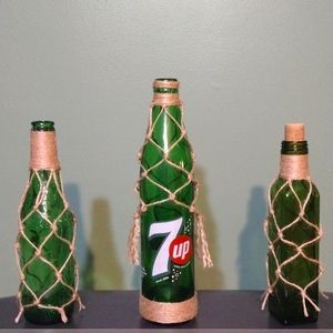 💚 Bottle home decor